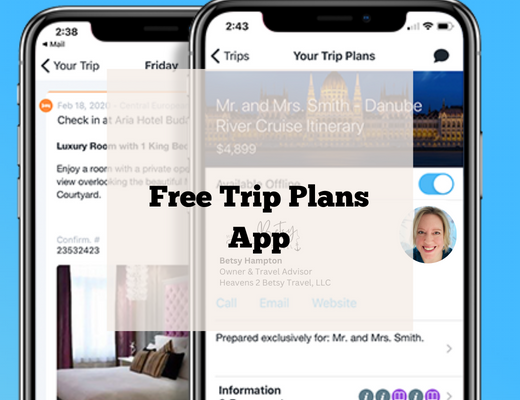free Trip Plans app